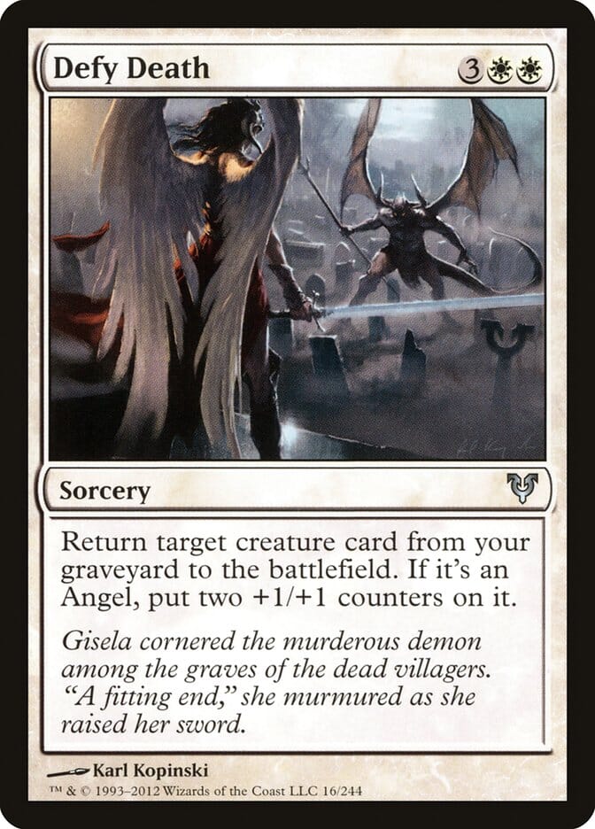 Defy Death [Avacyn Restored] MTG Single Magic: The Gathering  | Multizone: Comics And Games