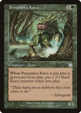 Penumbra Kavu [Apocalypse] MTG Single Magic: The Gathering  | Multizone: Comics And Games