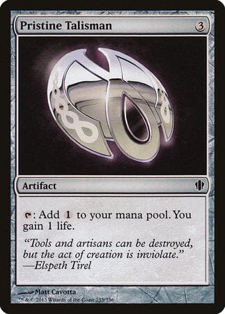 Pristine Talisman [Commander 2013] MTG Single Magic: The Gathering  | Multizone: Comics And Games