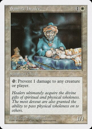 Samite Healer [Fifth Edition] MTG Single Magic: The Gathering  | Multizone: Comics And Games