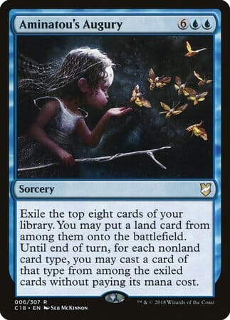 Aminatou's Augury [Commander 2018] MTG Single Magic: The Gathering  | Multizone: Comics And Games