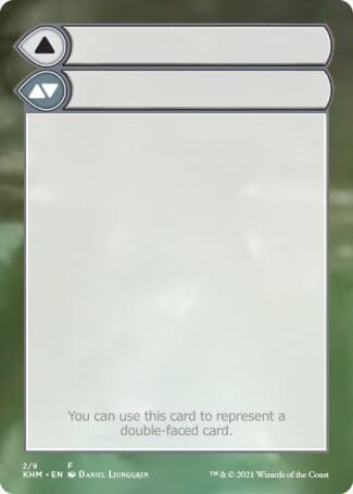 Helper Card (2/9) [Kaldheim Tokens] MTG Single Magic: The Gathering  | Multizone: Comics And Games