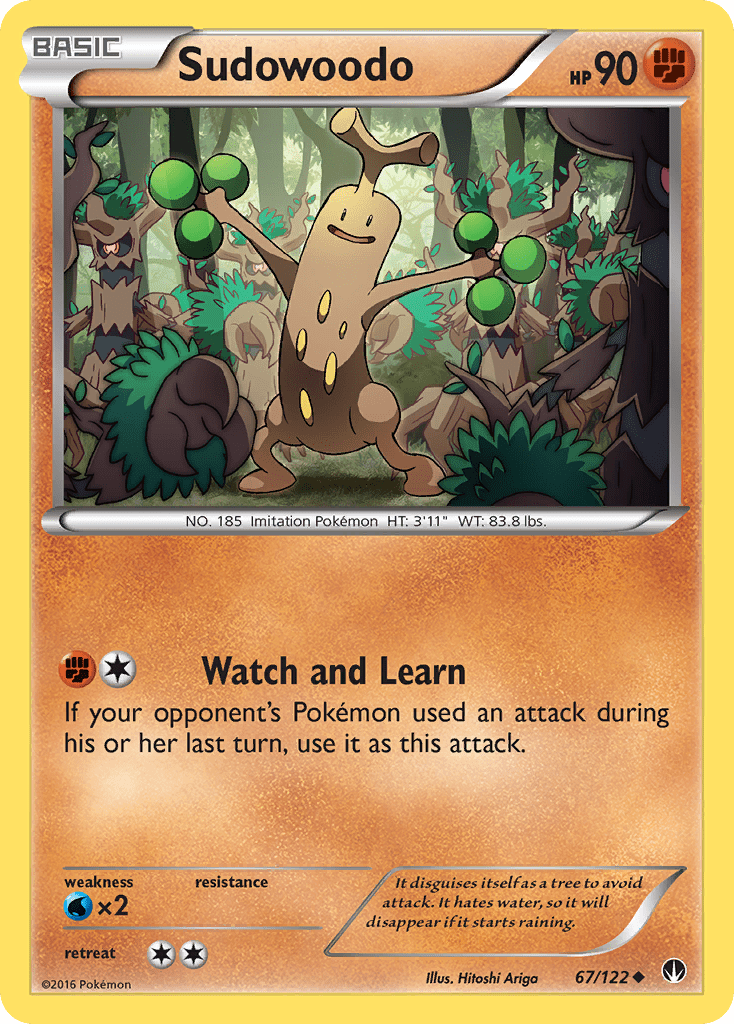 Sudowoodo (67/122) [XY: BREAKpoint] Pokemon Single Pokémon  | Multizone: Comics And Games