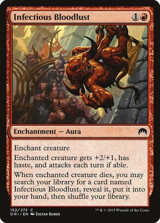 Infectious Bloodlust [Magic Origins] MTG Single Magic: The Gathering  | Multizone: Comics And Games