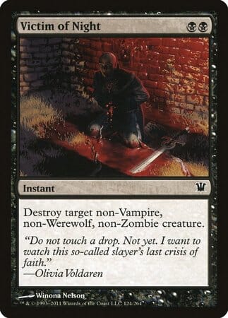 Victim of Night [Innistrad] MTG Single Magic: The Gathering  | Multizone: Comics And Games