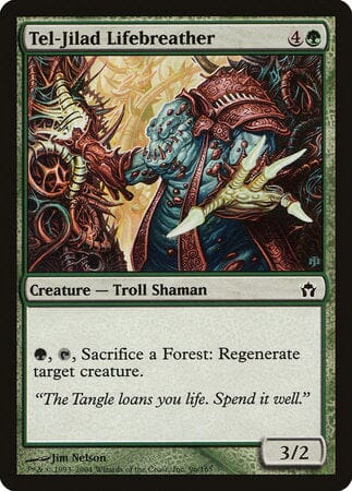 Tel-Jilad Lifebreather [Fifth Dawn] MTG Single Magic: The Gathering  | Multizone: Comics And Games
