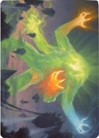 Omnath, Locus of Creation Art Card [Zendikar Rising Art Series] MTG Single Magic: The Gathering  | Multizone: Comics And Games