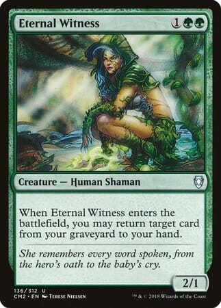 Eternal Witness [Commander Anthology Volume II] MTG Single Magic: The Gathering  | Multizone: Comics And Games