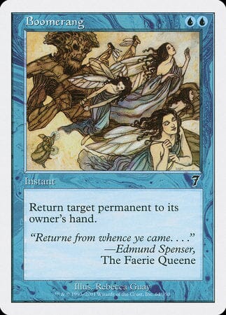 Boomerang [Seventh Edition] MTG Single Magic: The Gathering  | Multizone: Comics And Games