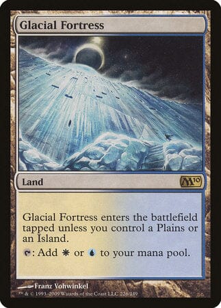 Glacial Fortress [Magic 2010] MTG Single Magic: The Gathering  | Multizone: Comics And Games