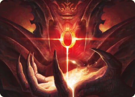 Sol Ring Art Card [The Lord of the Rings: Tales of Middle-earth Art Series] MTG Single Magic: The Gathering  | Multizone: Comics And Games