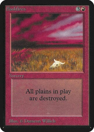 Flashfires [Limited Edition Alpha] MTG Single Magic: The Gathering  | Multizone: Comics And Games