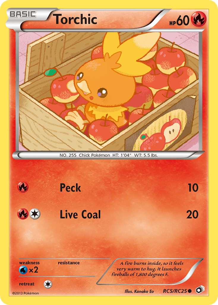 Torchic (RC5/RC25) [Black & White: Legendary Treasures] Pokemon Single Pokémon  | Multizone: Comics And Games