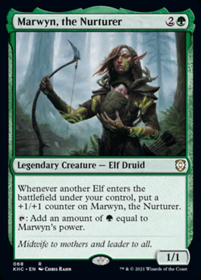 Marwyn, the Nurturer [Kaldheim Commander] MTG Single Magic: The Gathering  | Multizone: Comics And Games