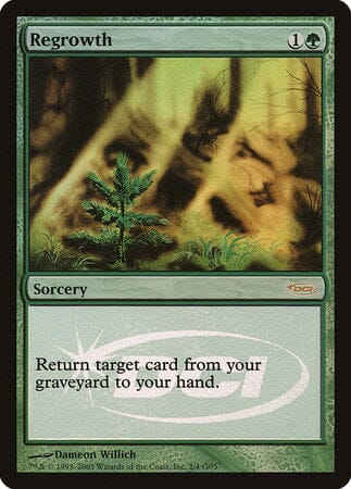 Regrowth [Judge Gift Cards 2005] MTG Single Magic: The Gathering  | Multizone: Comics And Games
