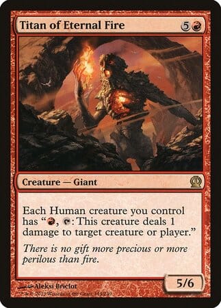 Titan of Eternal Fire [Theros] MTG Single Magic: The Gathering  | Multizone: Comics And Games