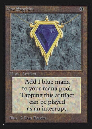 Mox Sapphire (IE) [Intl. Collectors’ Edition] MTG Single Magic: The Gathering  | Multizone: Comics And Games