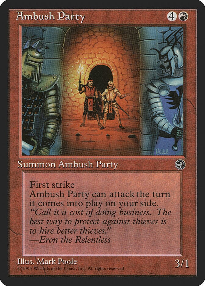 Ambush Party (Eron Flavor Text) [Homelands] MTG Single Magic: The Gathering  | Multizone: Comics And Games