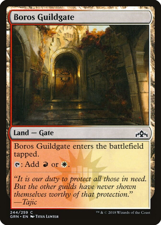 Boros Guildgate (244/259) [Guilds of Ravnica] MTG Single Magic: The Gathering  | Multizone: Comics And Games