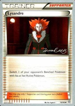 Lysandre (78/98) (Bebe - Jesper Eriksen) [World Championships 2016] Pokemon Single Pokémon  | Multizone: Comics And Games