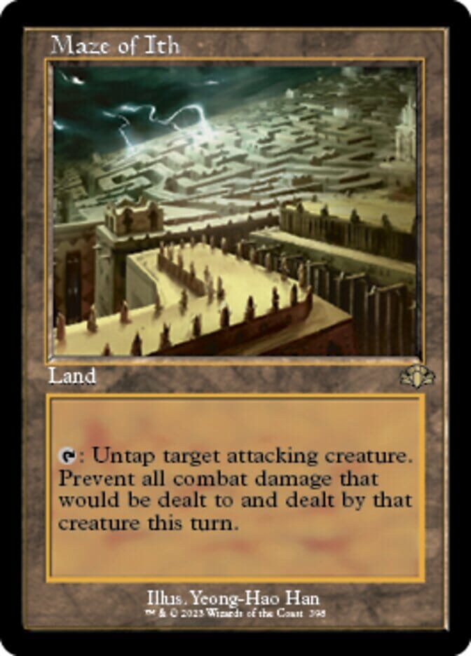 Maze of Ith (Retro) [Dominaria Remastered] MTG Single Magic: The Gathering  | Multizone: Comics And Games
