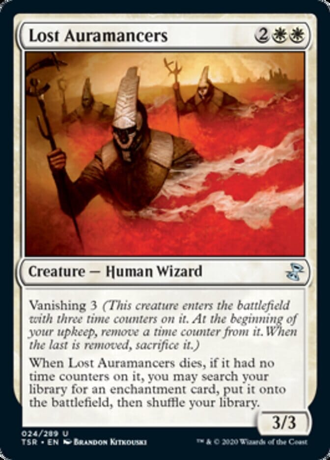 Lost Auramancers [Time Spiral Remastered] MTG Single Magic: The Gathering  | Multizone: Comics And Games