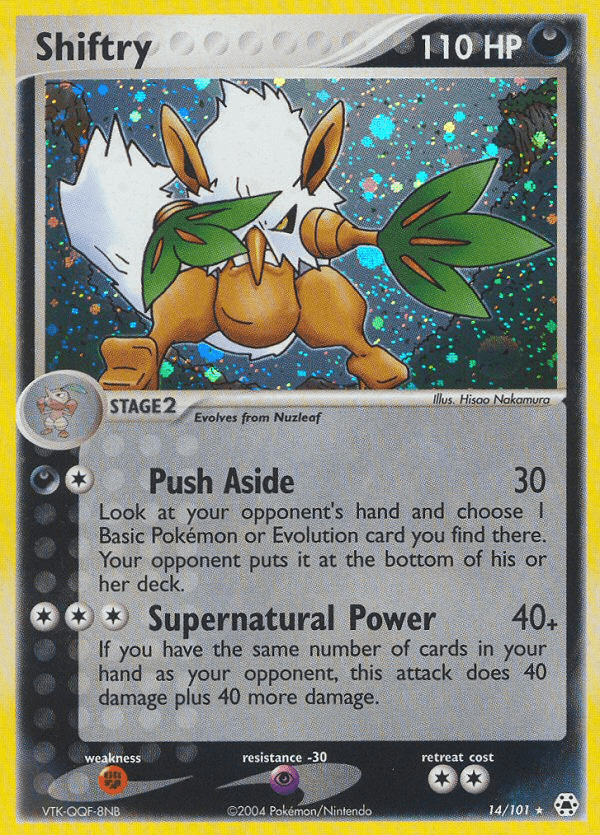 Shiftry (14/101) [EX: Hidden Legends] Pokemon Single Pokémon  | Multizone: Comics And Games