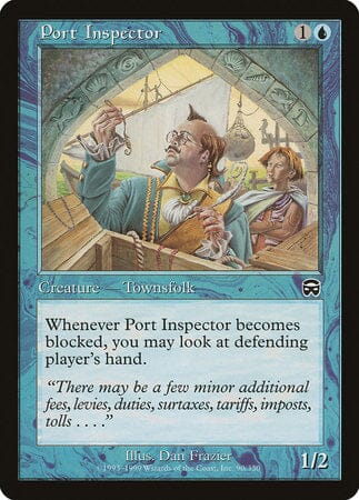 Port Inspector [Mercadian Masques] MTG Single Magic: The Gathering  | Multizone: Comics And Games