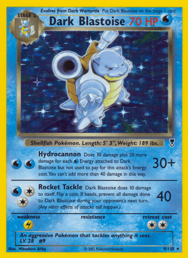 Dark Blastoise (4/110) [Legendary Collection] Pokemon Single Pokémon  | Multizone: Comics And Games
