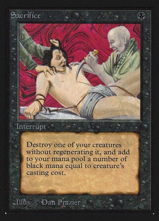 Sacrifice (CE) [Collectors’ Edition] MTG Single Magic: The Gathering  | Multizone: Comics And Games