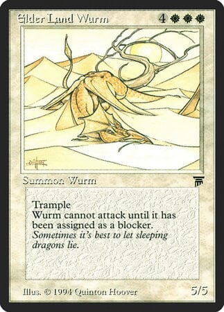 Elder Land Wurm [Legends] MTG Single Magic: The Gathering  | Multizone: Comics And Games