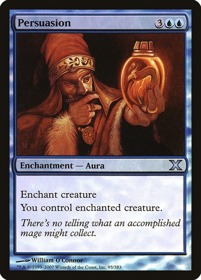 Persuasion (Premium Foil) [Tenth Edition] MTG Single Magic: The Gathering  | Multizone: Comics And Games