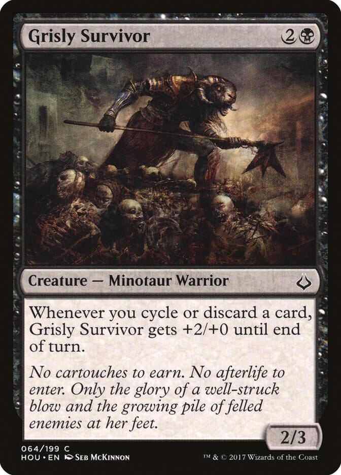 Grisly Survivor [Hour of Devastation] MTG Single Magic: The Gathering  | Multizone: Comics And Games