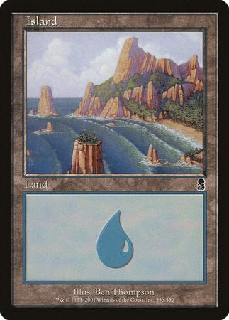 Island (336) [Odyssey] MTG Single Magic: The Gathering  | Multizone: Comics And Games