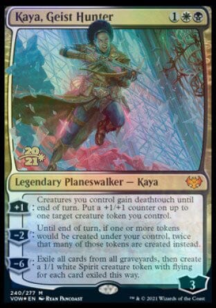 Kaya, Geist Hunter [Innistrad: Crimson Vow Prerelease Promos] MTG Single Magic: The Gathering  | Multizone: Comics And Games