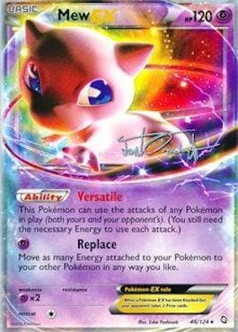 Mew EX (46/124) (Trevgor - Trent Orndorff) [World Championships 2014] Pokemon Single Pokémon  | Multizone: Comics And Games