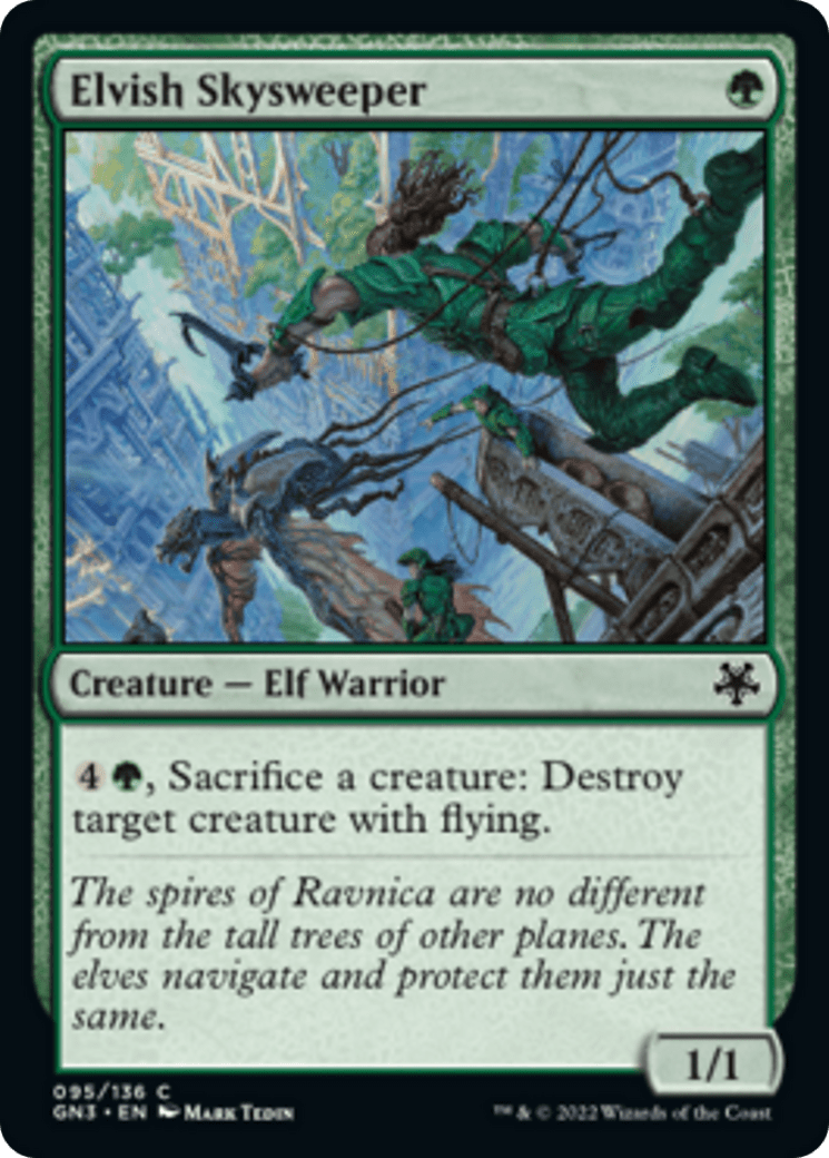 Elvish Skysweeper [Game Night: Free-for-All] MTG Single Magic: The Gathering  | Multizone: Comics And Games