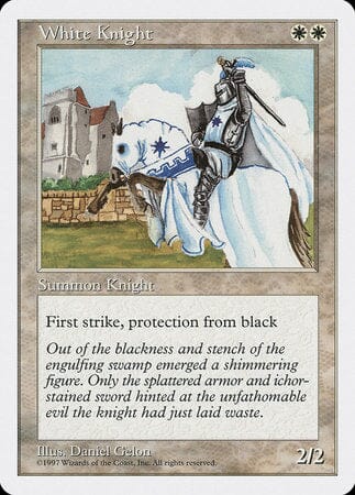 White Knight [Fifth Edition] MTG Single Magic: The Gathering  | Multizone: Comics And Games