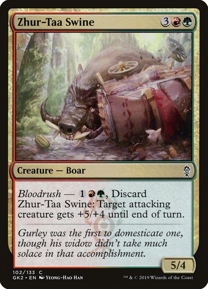Zhur-Taa Swine [Ravnica Allegiance Guild Kit] MTG Single Magic: The Gathering  | Multizone: Comics And Games