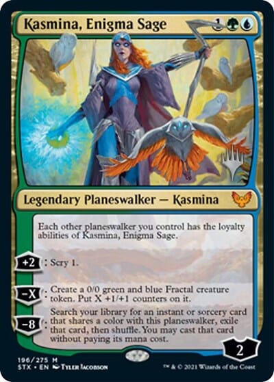 Kasmina, Enigma Sage (Promo Pack) [Strixhaven: School of Mages Promos] MTG Single Magic: The Gathering  | Multizone: Comics And Games