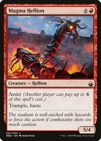 Magma Hellion [Battlebond] MTG Single Magic: The Gathering  | Multizone: Comics And Games
