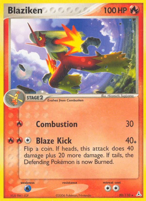 Blaziken (20/110) [EX: Holon Phantoms] Pokemon Single Pokémon  | Multizone: Comics And Games