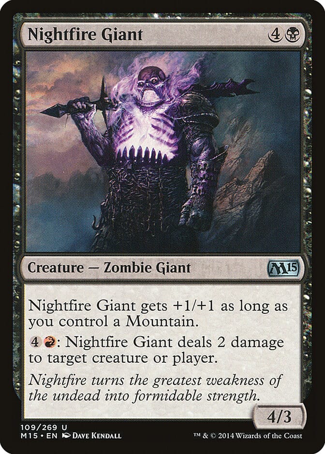 Nightfire Giant [Magic 2015] MTG Single Magic: The Gathering  | Multizone: Comics And Games