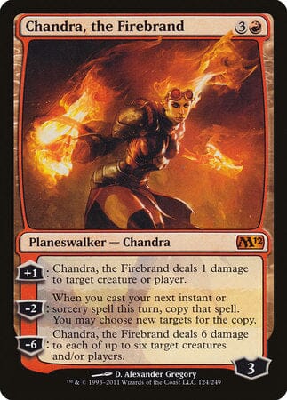 Chandra, the Firebrand [Magic 2012] MTG Single Magic: The Gathering  | Multizone: Comics And Games