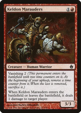 Keldon Marauders [Premium Deck Series: Fire and Lightning] MTG Single Magic: The Gathering  | Multizone: Comics And Games