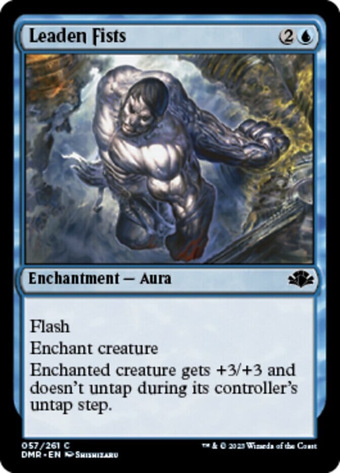 Leaden Fists [Dominaria Remastered] MTG Single Magic: The Gathering  | Multizone: Comics And Games
