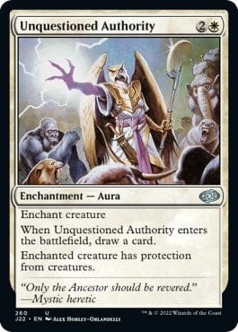 Unquestioned Authority [Jumpstart 2022] MTG Single Magic: The Gathering  | Multizone: Comics And Games
