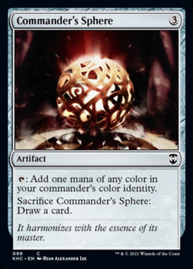 Commander's Sphere [Kaldheim Commander] MTG Single Magic: The Gathering  | Multizone: Comics And Games