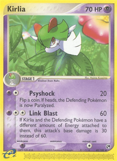Kirlia (40/100) [EX: Sandstorm] Pokemon Single Pokémon  | Multizone: Comics And Games