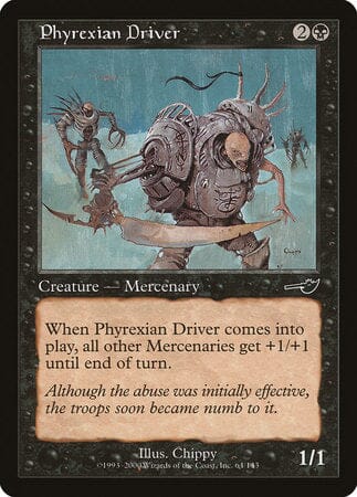 Phyrexian Driver [Nemesis] MTG Single Magic: The Gathering  | Multizone: Comics And Games